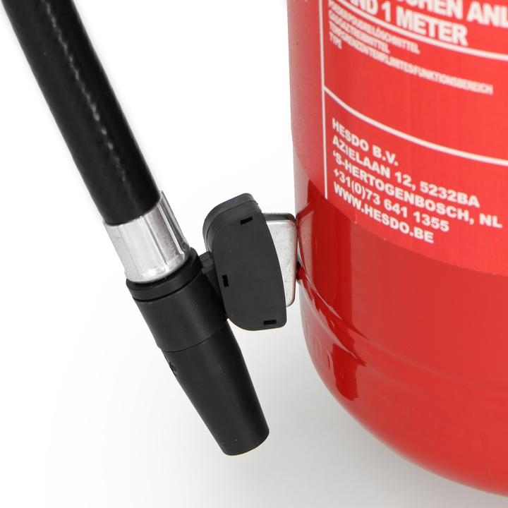 Image du produit Alecto BP-6 Brandblusser - Poederblusser 6 kilogram - Classe de feu ABC - Inclusief Ophangbeugel