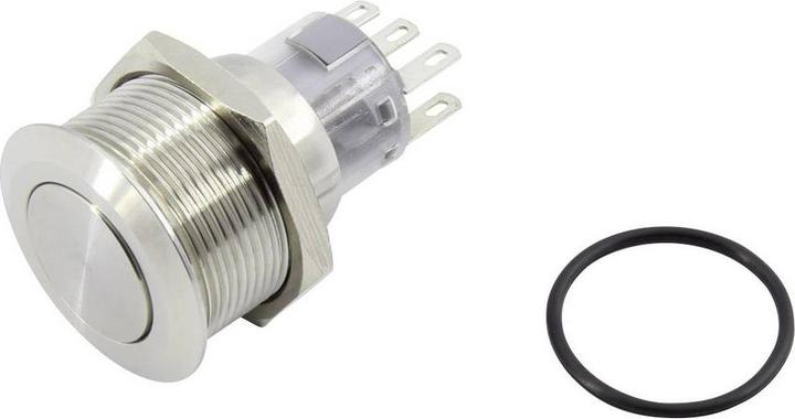 Tru Components 1602493 TC-GQ22-A-22/S203 Drucktaster 250 V 5 A 2 x Aus/(Ein) tas