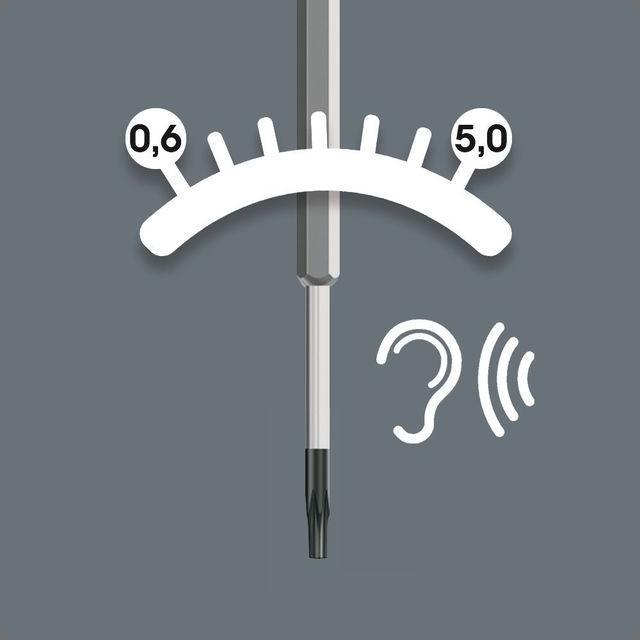 Actual product image Wera 300 TX 9/1,4 Nm (1/2", 1.40 Nm, 1.40 Nm)