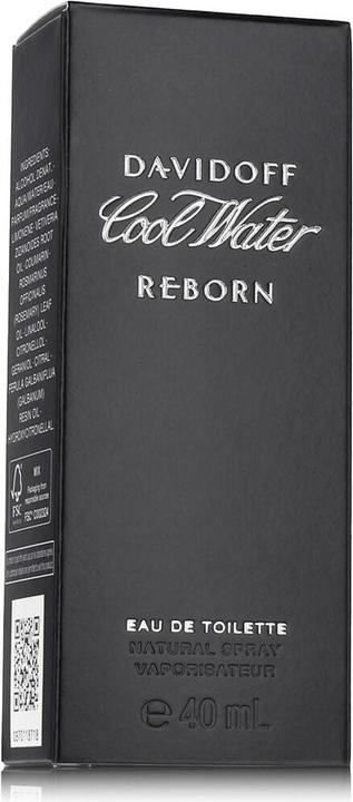 Actual product image Davidoff Cool Water Reborn For Him (Eau de toilette, 40 ml)