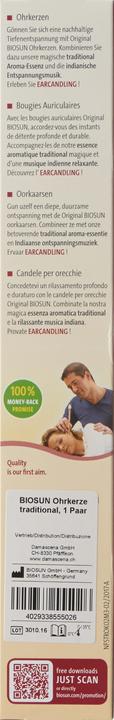 Immagine prodotto Biosun Candele tradizionali per le orecchie