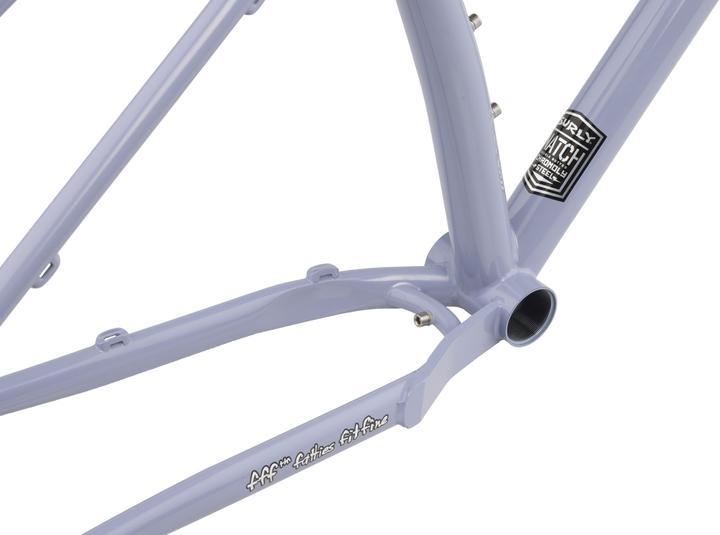 Actual product image Surly Grappler MTB Frame Kit, 27.5", purple
