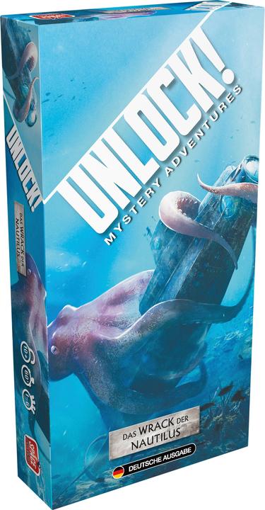 Actual product image Asmodée Unlock! The wreck of the Nautilus single scene (German)