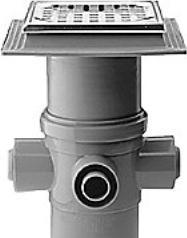 Purus MaxiFlex 110 mm drip tray with stainless steel grid 4 inlets