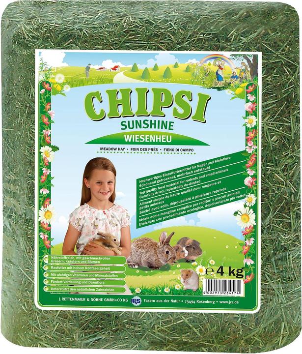 Chipsi Sunshine meadow hay (4 kg, 1 x)