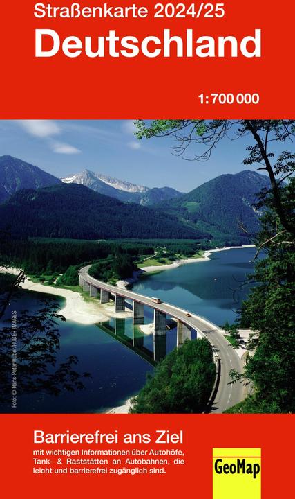 Actual product image Road Map Germany 2024/25