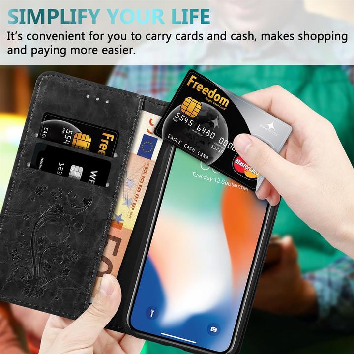 Actual product image Cadorabo Book cover with ornaments (Apple iPhone XS Max)