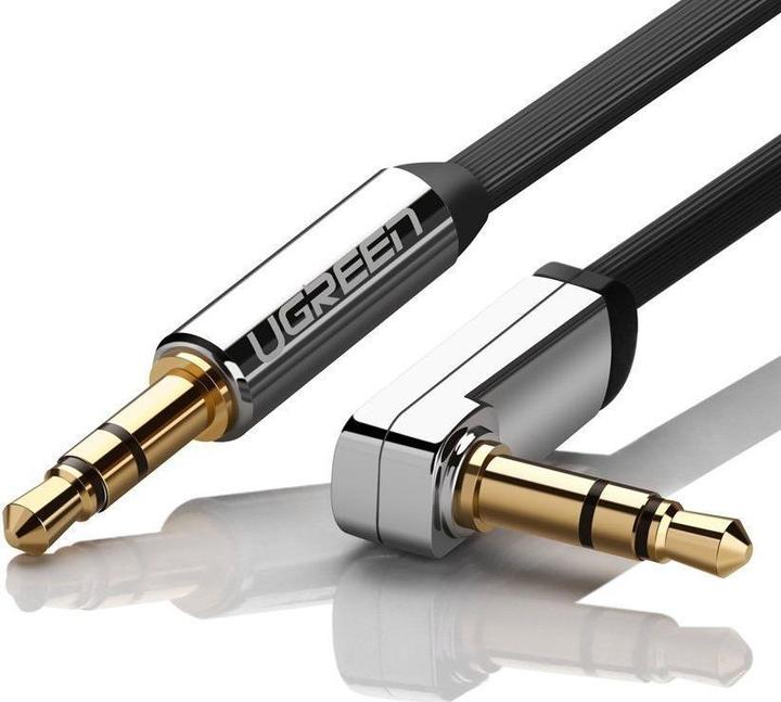 Produktbild Ugreen AUX-Audiokabel 3,5 mm Miniklinke 0,5 m schwarz (AV119 10596) (0.50 m)