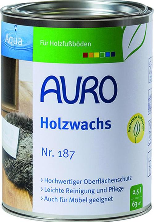 Produktbild AURO Fussbodenwachs 187 (Transparent, 2.50 l)