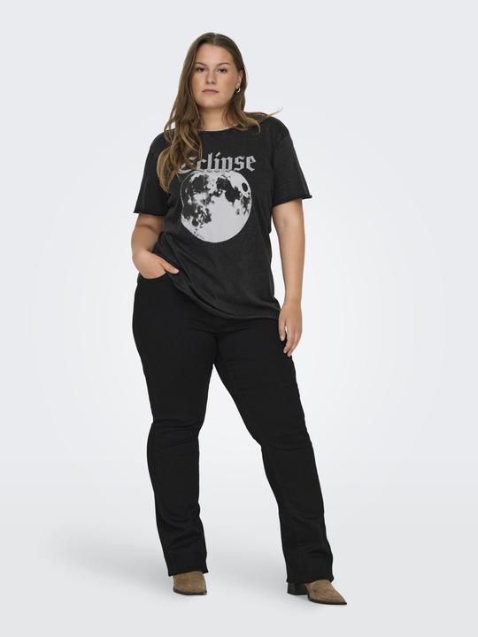 Actual product image Only Regular fit round neck T-shirt T-shirt (M)