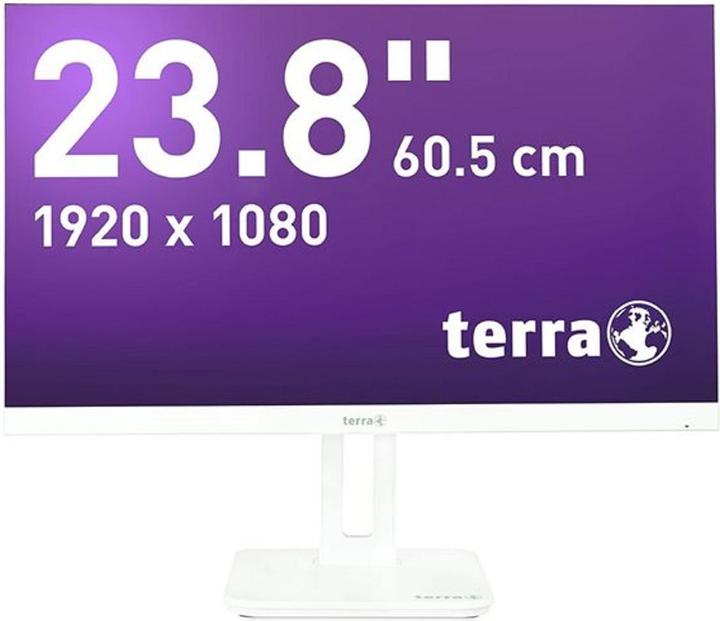 Actual product image Wortmann TERRA LCD/LED 2465W PV white USB-C/DP/HDMI GREENLI (1920 x 1080 pixels, 23.80")