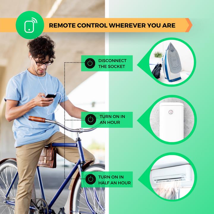 Productafbeelding Nous Slimme ZigBee Contactdoos A1Z