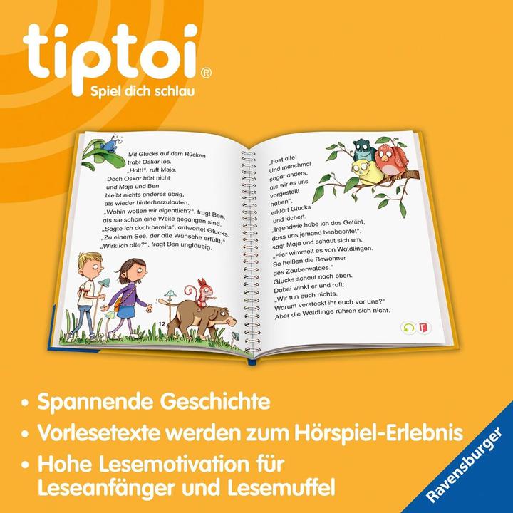 Produktbild tiptoi Lese-Lausch-Abenteuer Zauberwald (Deutsch, Annette Neubauer, Nikolai Renger, 2023)