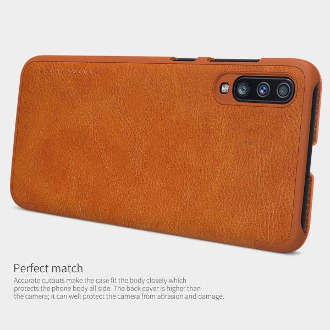 Actual product image Nillkin Qin Series (Samsung Galaxy A70)