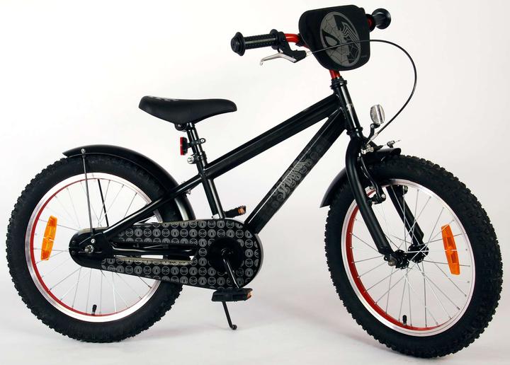 Produktbild Ultimate Spider-Man Kinderfiets - Jongens - 18 inch - Mat Zwart (18")