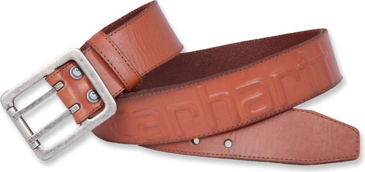 Actual product image Carhartt LOGO BELT ® BROWN Size W42