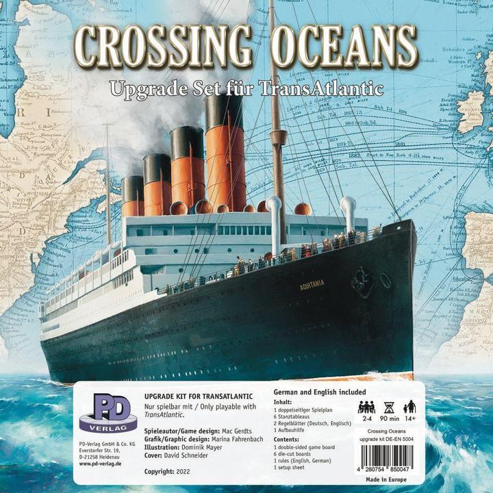 Produktbild Crossing Oceans Upgrade Set für TransAtlantic (Englisch, Deutsch)