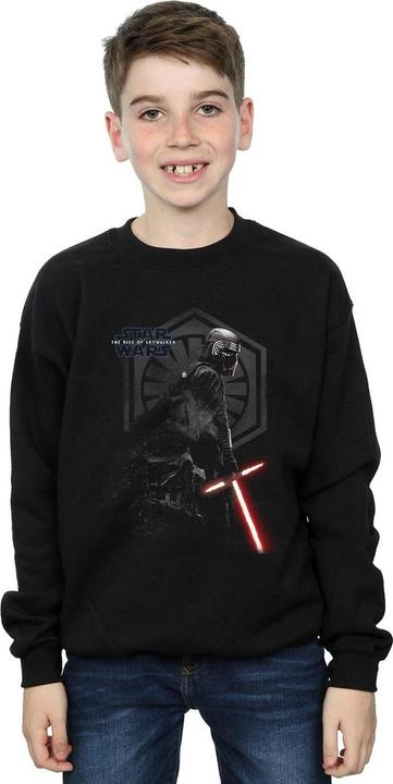 Actual product image Star Wars Boys The Rise Of Skywalker Kylo Ren Vader Remains Sweatshirt (140, 146)