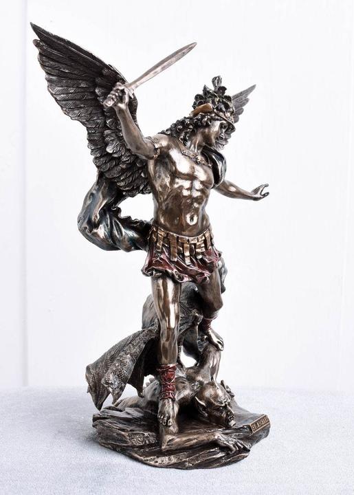 Immagine prodotto Palo Skulptur Erzengel Michael kämpft gegen Satan