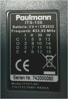 Produktbild intertechno Its-150 (Gerätespezifische Fernbedienung)