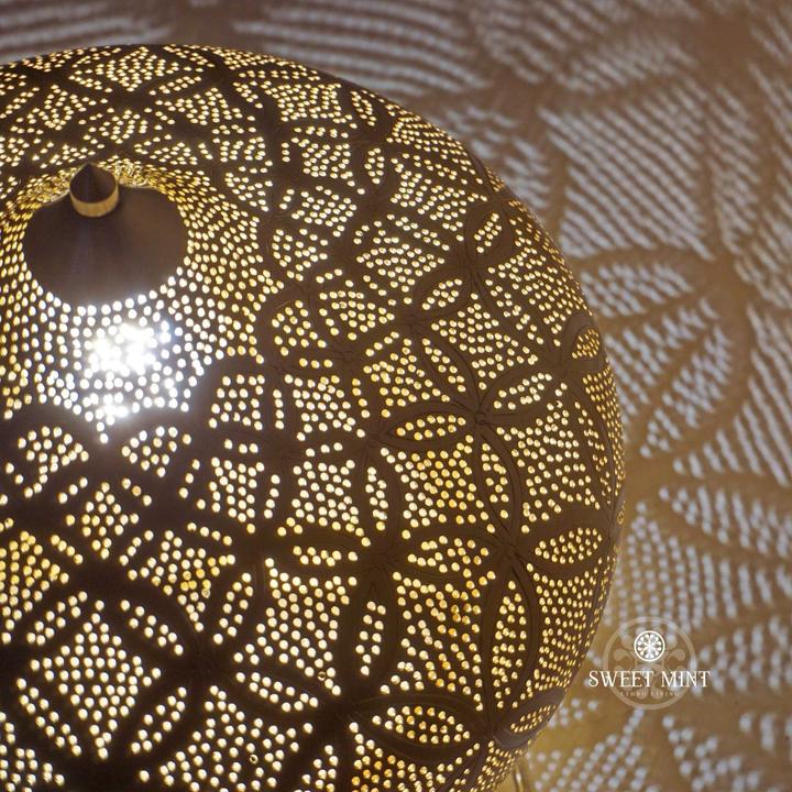 Actual product image Sweet Mint Oriental Lamp Potiki Flower (E27)
