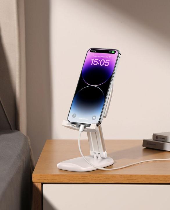 Actual product image Joyroom JR-ZS371 Desktop Phone Stand White