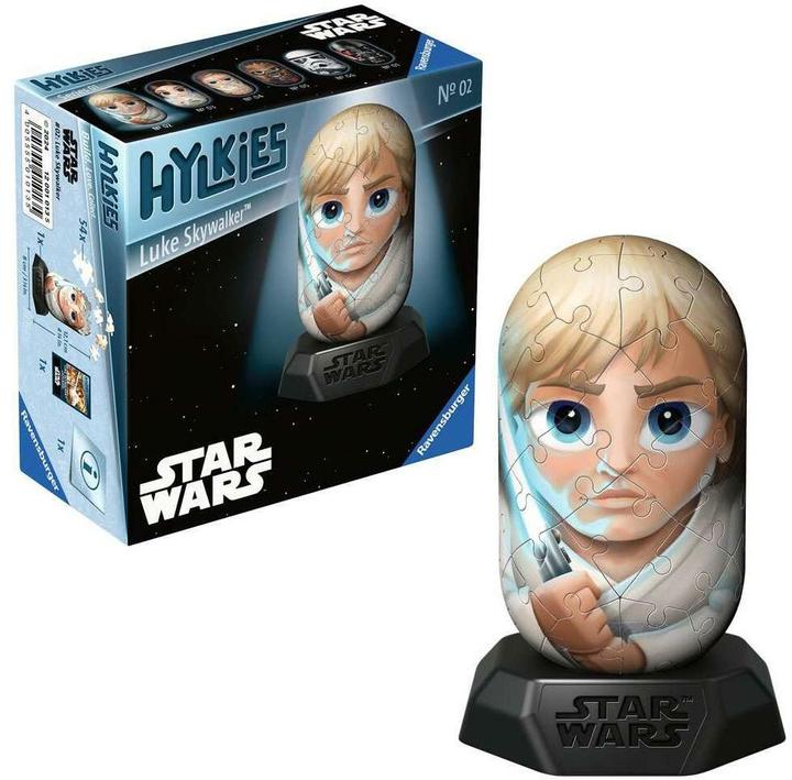 Immagine prodotto Ravensburger Hylkies: la nuova serie di figure da collezione da assemblare da soli. Figura #02 - Luke (54 pezzi)
