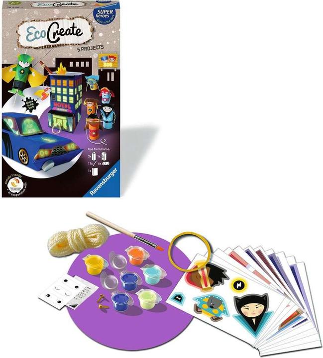 Image du produit Ravensburger EcoCreate Mini Superheroes