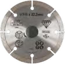 Produktbild Stanley Diamond Disc 125x22.2 Con/Brick Sec Rim