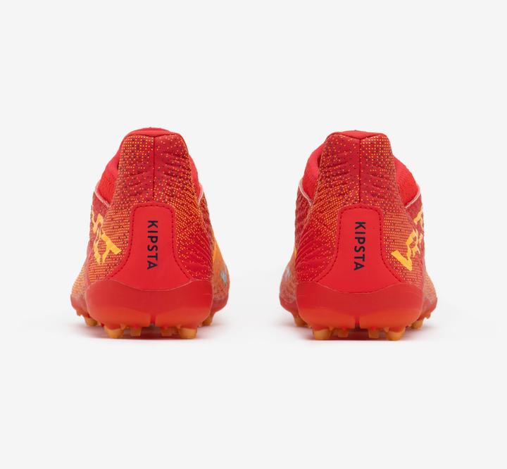 Actual product image Kipsta Kids' Lace-Up Football Boots Viralto III MG/AG - Ice Flame (38)