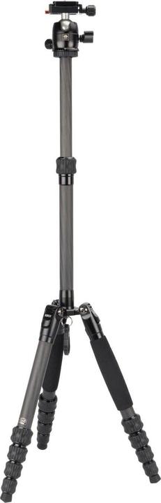 Actual product image Sirui Traveler 5CX with ball head B-00K (Carbon)