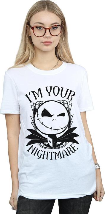 Immagine prodotto Disney Nightmare Before Christmas Nightmare Maglietta Ampia Donna (4XL)