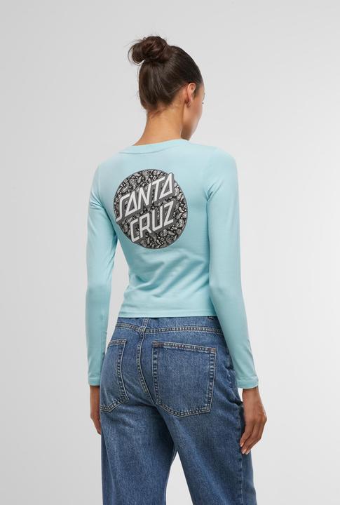Actual product image Santa Cruz Screaming Paisley Dot Longsleeve (M)