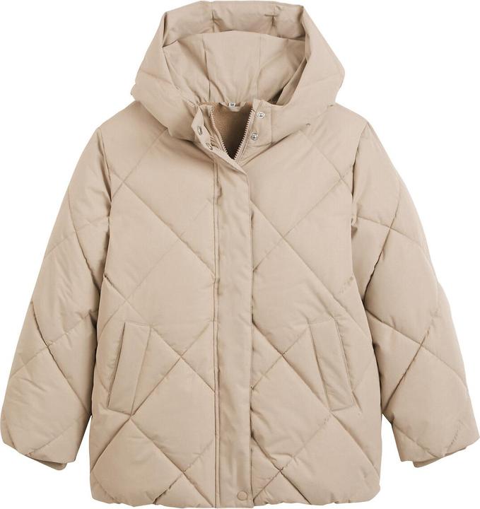 Produktbild La Redoute Collections Gesteppte Winterjacke mit Kapuze und Fleecefutter