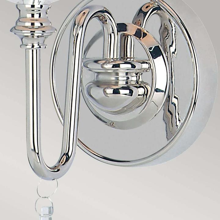 Produktbild Elstead Lighting Finsbury Park Wandleuchte E14 Poliertes Nickel (E14)