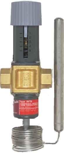 Image du produit Danfoss AVTA 15 vanne thermostatique 1/2" 10-80