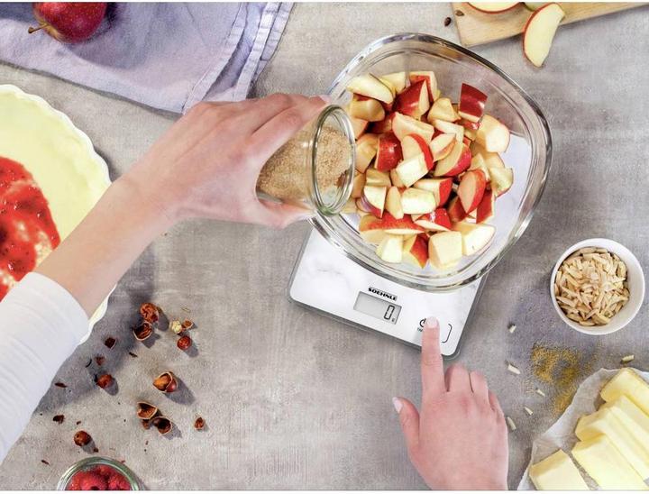 Actual product image Soehnle Digital Kitchen Scale Page Compact 300 Marble