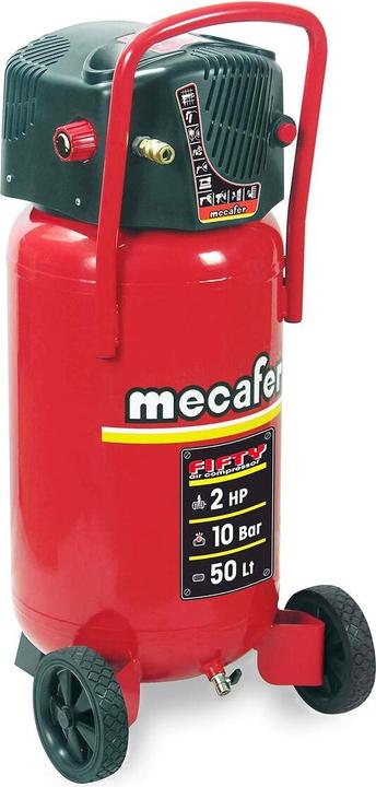 Produktbild Mecafer Luftkompressor FIFTY Vertikal 1500 W 10 bar 50 L (10 Bar, 50 l)