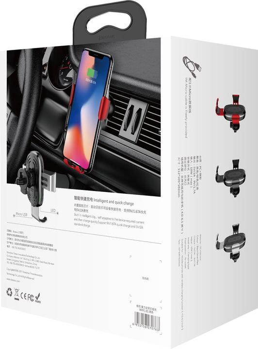 Image du produit Baseus Chargeur rapide 2 en 1 Qi Fast Charger