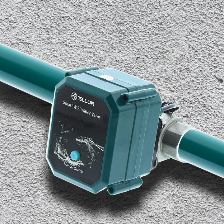 Image du produit Tellur Vanne d'eau intelligente WiFi (Vanne d'irrigation)