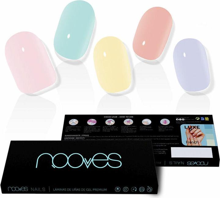 Actual product image Nooves Pre-cured gel (Artificial nails, Multicoloured)