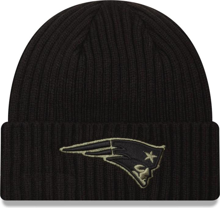 New Era NFL New England Patriots Salute To Service Beanie (One Size)