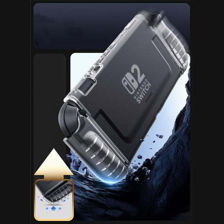 Produktbild Supcase Crystal Case für Nintendo Switch 2 - Transparent (DSi XL)