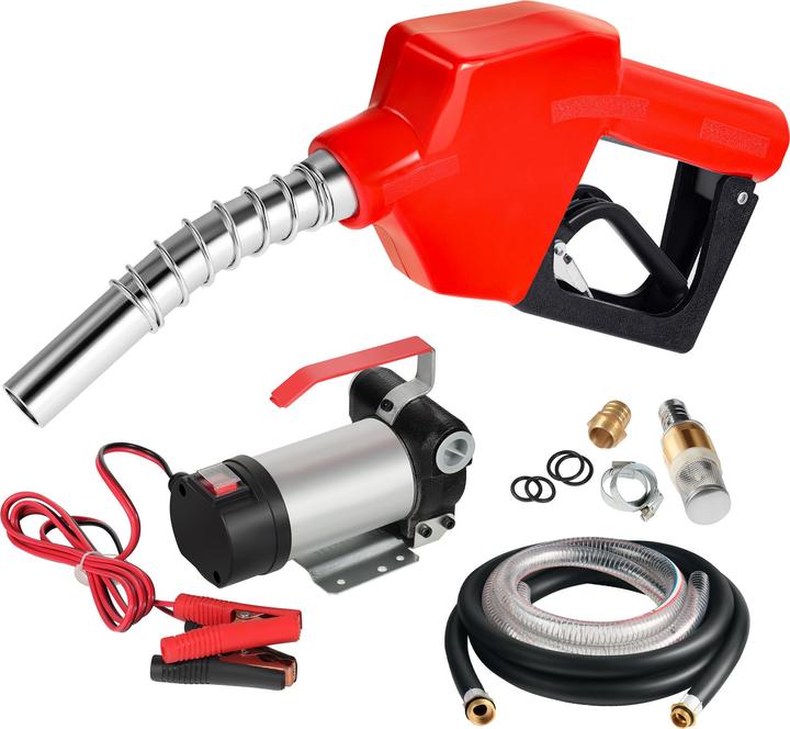 Actual product image Wiltec Self Priming Bio Fuel Oil Diesel 12V/150W 40l/min Transfer Pump H/D Portalbe