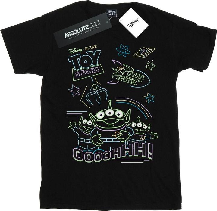 Disney Toy Story Neon Little Green Men TShirt (M)