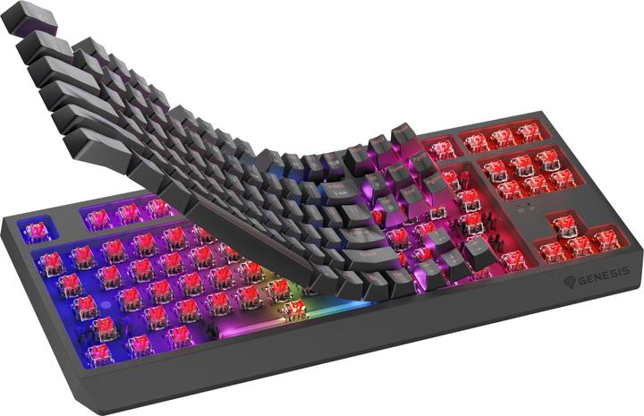 Actual product image Genesis Klawiatura Thor 230 TKL Wireless Outemu Panda (NKG-2107) (US, Wireless, Cable)