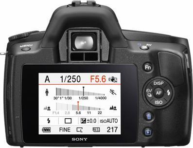 Actual product image Sony Alpha 290Y, SLR, 14.2 Mpixel, Doublezoom Kit