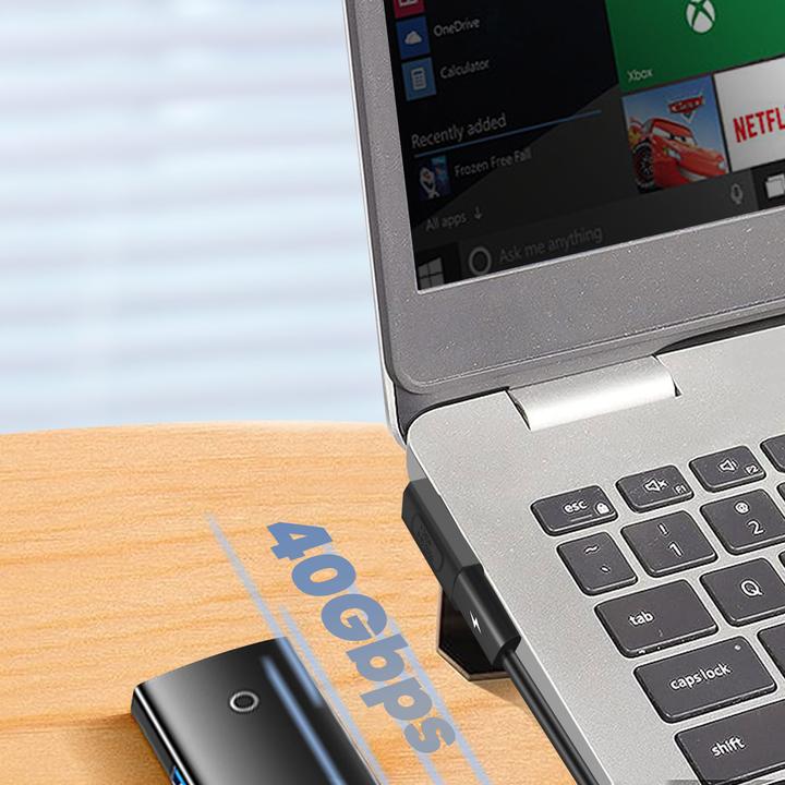 Produktbild Avizar USB-C Adapter mittig abgewinkelt (USB Typ C, USB Typ C)