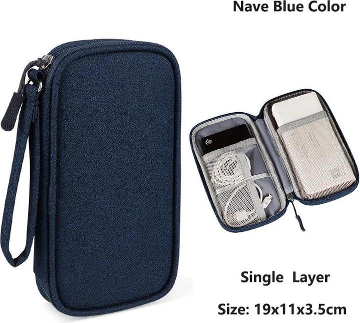 Only-Bags.Store Sacoche pour câbles, sacoche électronique, organisateur pour accessoires électroniques