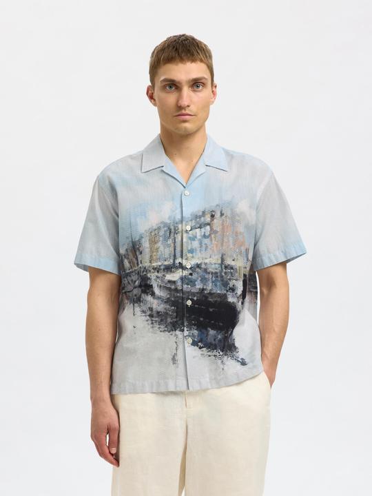 Immagine prodotto Selected Homme Print Kurzarmhemd (L)